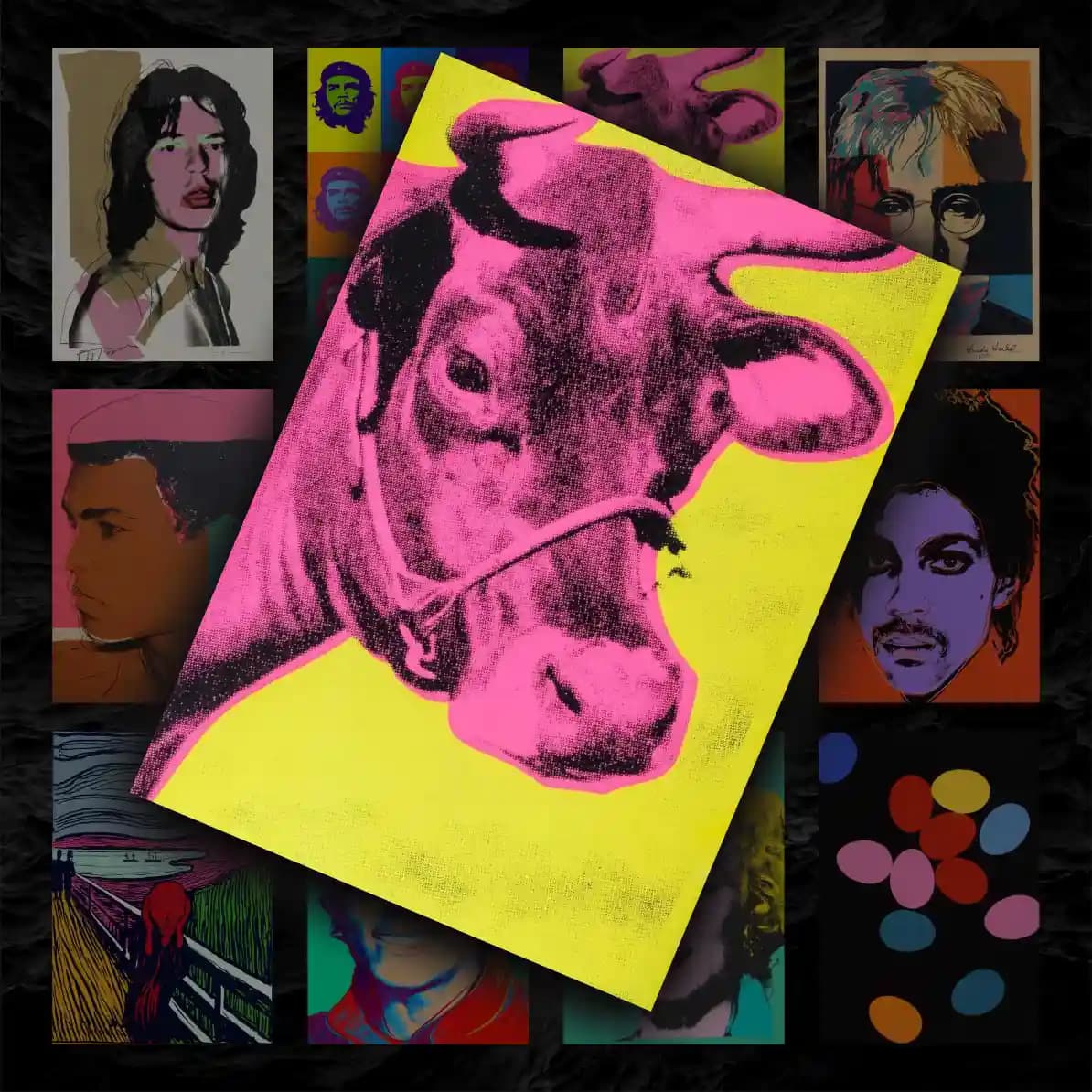 پک پوستر 12 عددی مجموعه آثار اندی وارهول | Andy Warhol — تصویر ۲