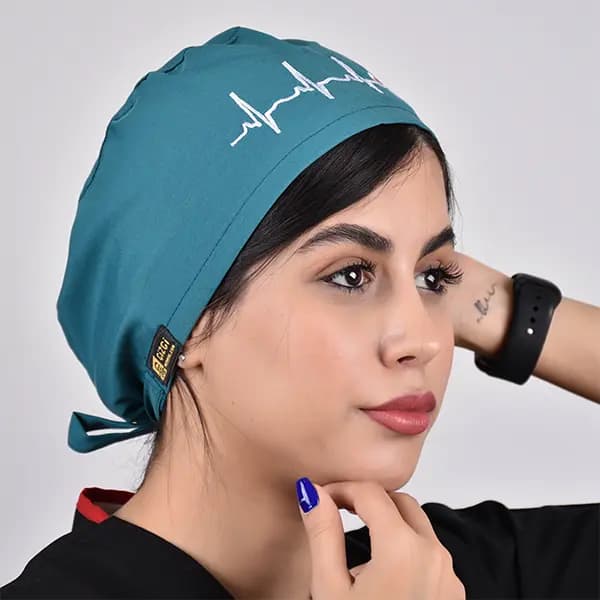 كلاه ecg سبز کله غازی