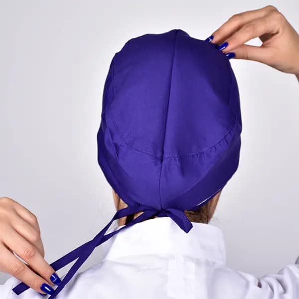 كلاه ecg بنفش سيزگى — تصویر ۲