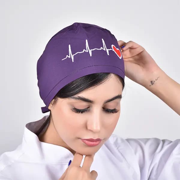 كلاه ecg بنفش يوفلكس — تصویر ۲