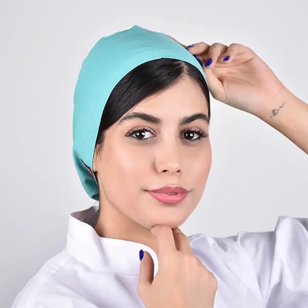 کلاه جراحی ساده سبز بنتون