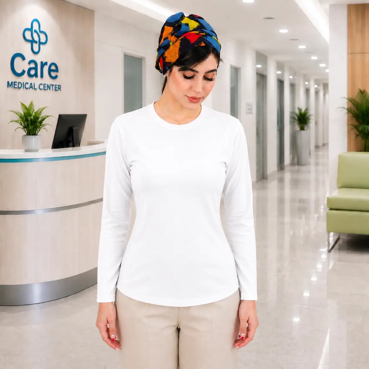 آندر اسکراب زنانه سفید