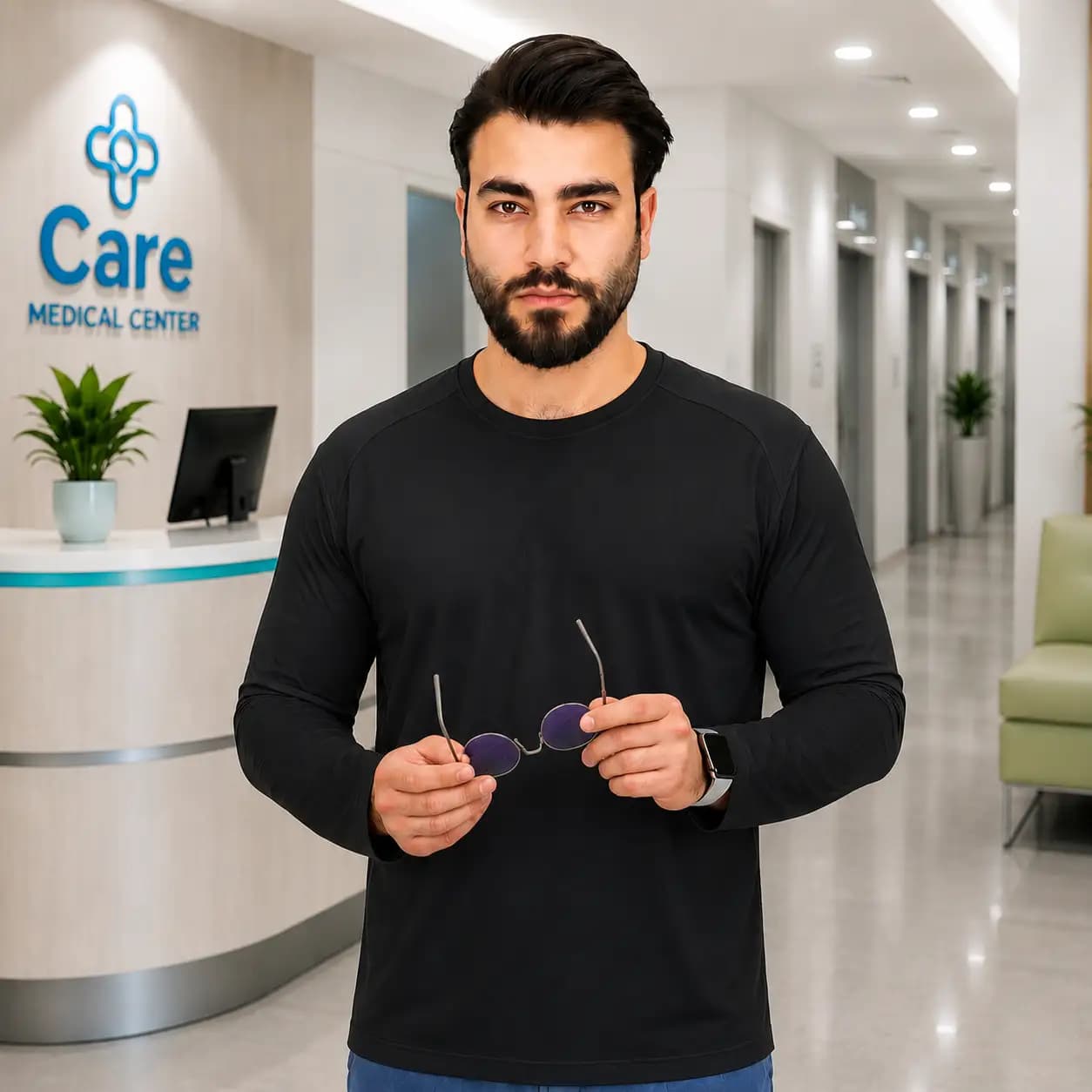 آندر اسکراب مردانه مشکی