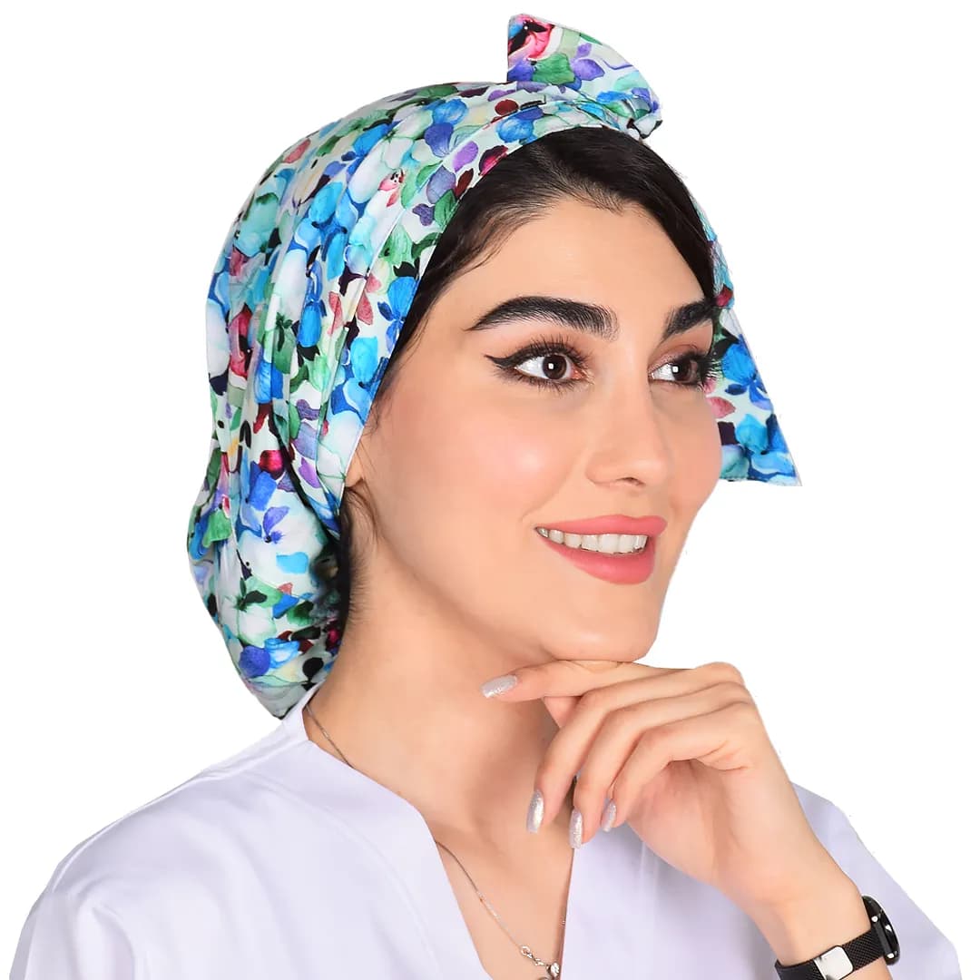 کلاه حجاب طرحدار کد 207 — تصویر ۲