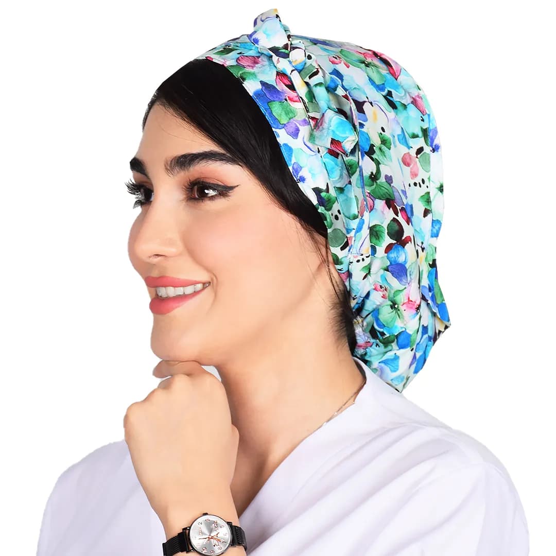 کلاه حجاب طرحدار کد 207 — تصویر ۳