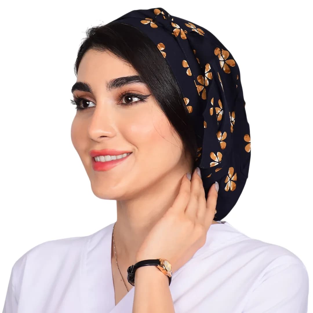 کلاه حجاب طرحدار کد 150 — تصویر ۳