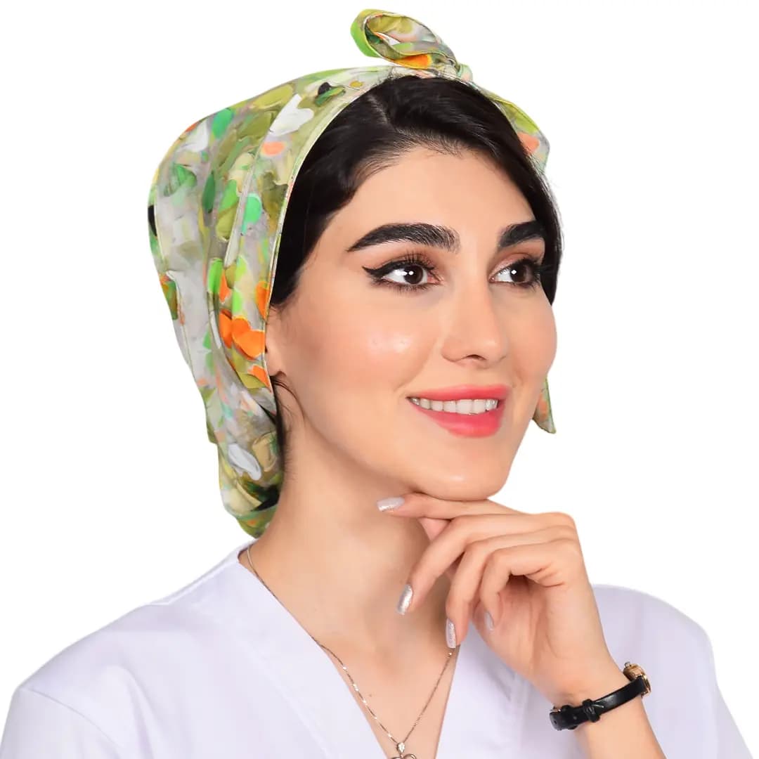 كلاه حجاب طرح دار کد 212