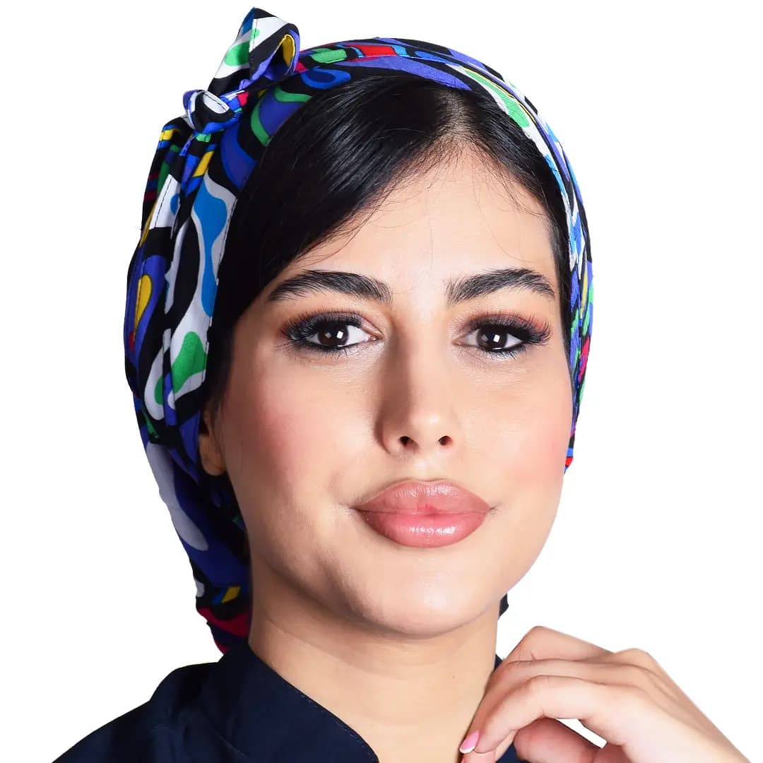 كلاه حجاب طرح‌دار كد 83