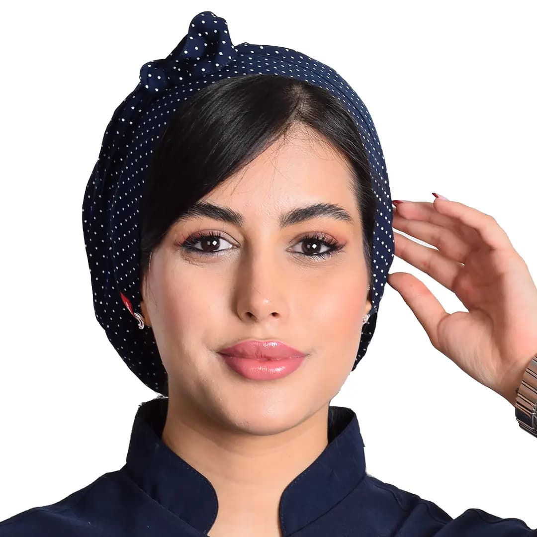 كلاه حجاب طرح‌دار كد 69 — تصویر ۲