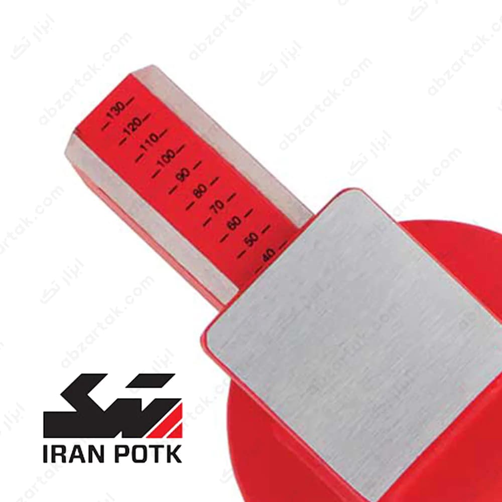 گیره رومیزی فولادی سایز 160 برند ایران پتک — تصویر ۵