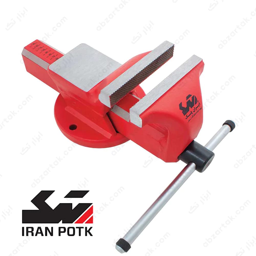 گیره رومیزی فولادی سایز 140 برند ایران پتک