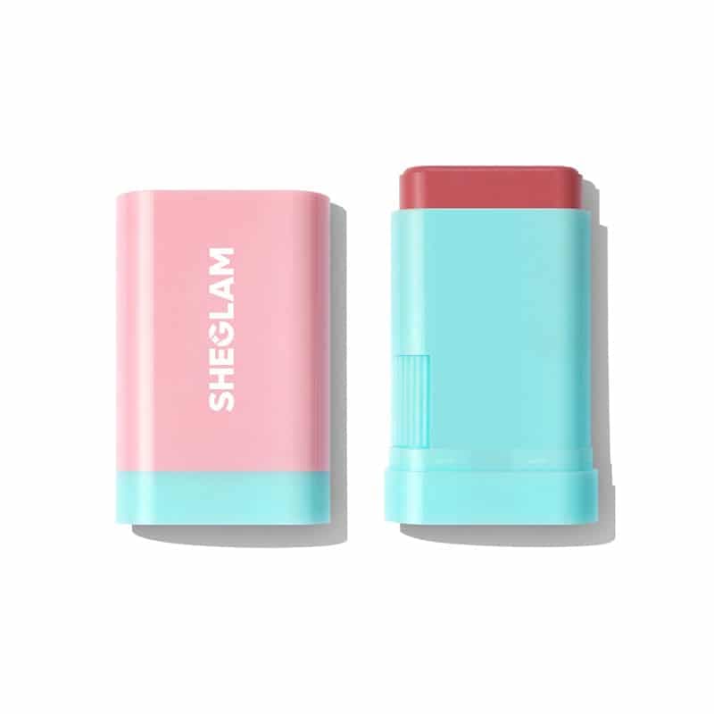 رژگونه استیکی شیگلم Sheglam مدل Glass Glow Blush Stick رنگ Brisk Babe