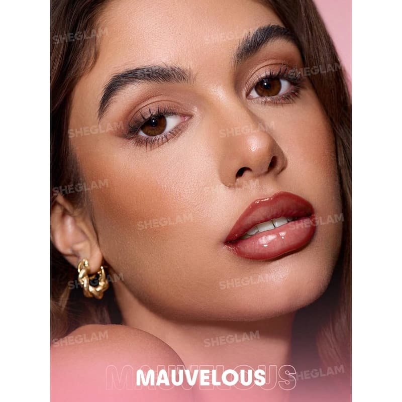 خط لب پیل آف شیگلم Sheglam مدل Fall In Line Peel Off Lip Liner Stain رنگ Mauvelous — تصویر ۳