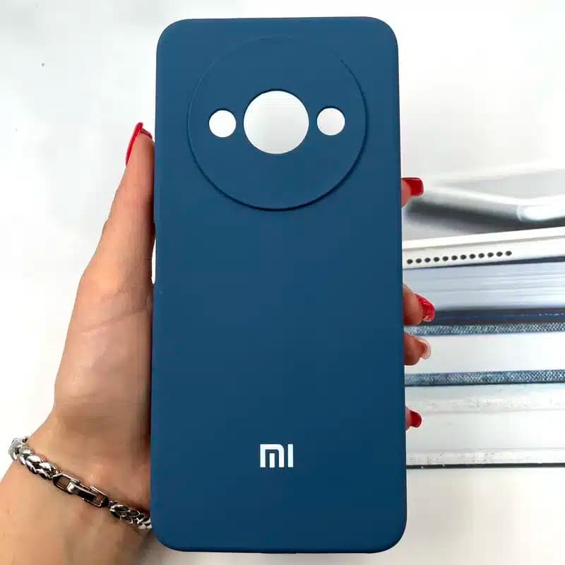 کاور شارک قاب مدل سیلیکونی مناسب برای گوشی موبایل شیائومی Redmi A3 / A3X