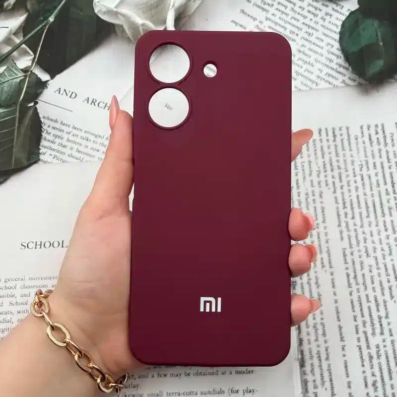 کاور شارک قاب مدل سیلیکونی مناسب برای گوشی موبایل شیائومی Redmi 13C / Poco C65
