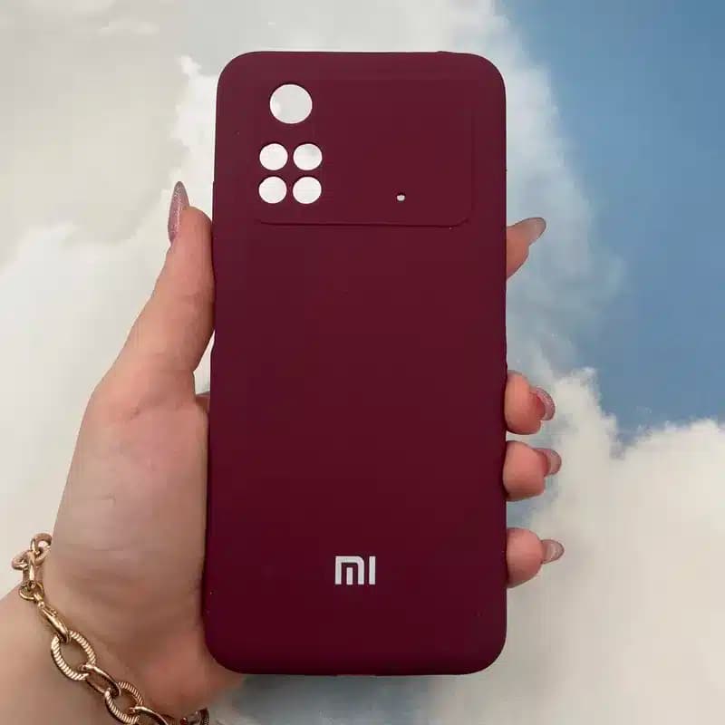 کاور شارک قاب مدل سیلیکونی مناسب برای گوشی موبایل شیائومی Poco M4 Pro 4G