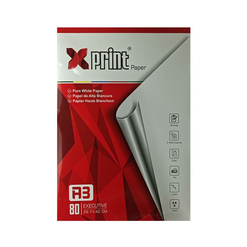 کاغذ A3 سفید 80 گرمی ایکسپرینت XP – بسته 500 برگی