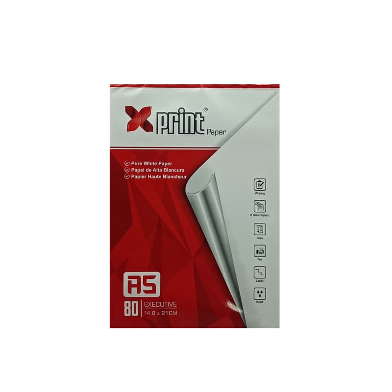 کاغذ A5 سفید 80 گرمی ایکسپرینت XP – بسته 500 برگی
