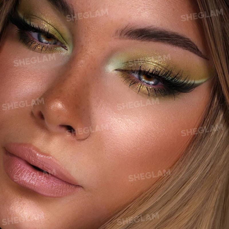 پالت سایه 8 رنگ شیگلم SHEGLAM مدل Please 8-Pan Palette رنگ Sage — تصویر ۳