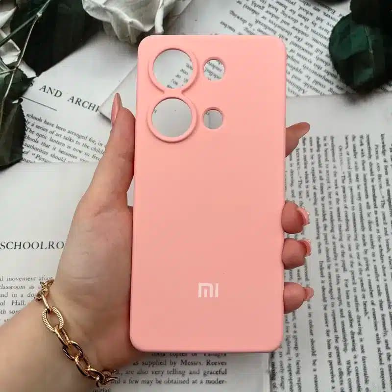 کاور شارک قاب مدل سیلیکونی مناسب برای گوشی موبایل شیائومی Note 13 Pro 4G / Note 14S / Poco M6 Pro 4G