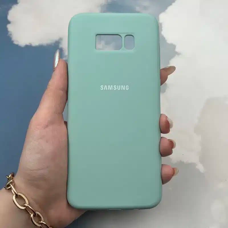 کاور شارک قاب مدل سیلیکونی مناسب برای گوشی موبایل سامسونگ Galaxy S8 Plus