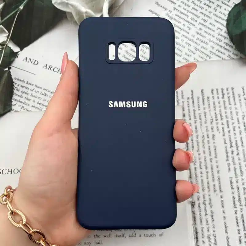 کاور شارک قاب مدل سیلیکونی مناسب برای گوشی موبایل سامسونگ Galaxy S8