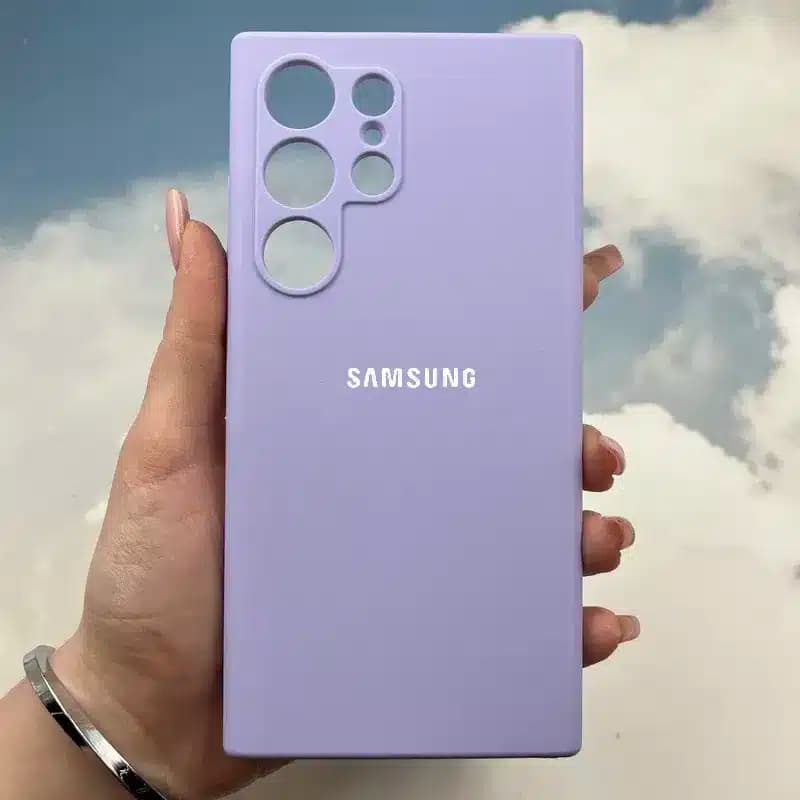 کاور شارک قاب مدل سیلیکونی مناسب برای گوشی موبایل سامسونگ Galaxy S24 Ultra