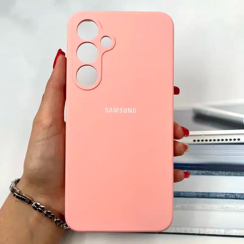 کاور شارک قاب مدل سیلیکونی مناسب برای گوشی موبایل سامسونگ Galaxy S24 FE