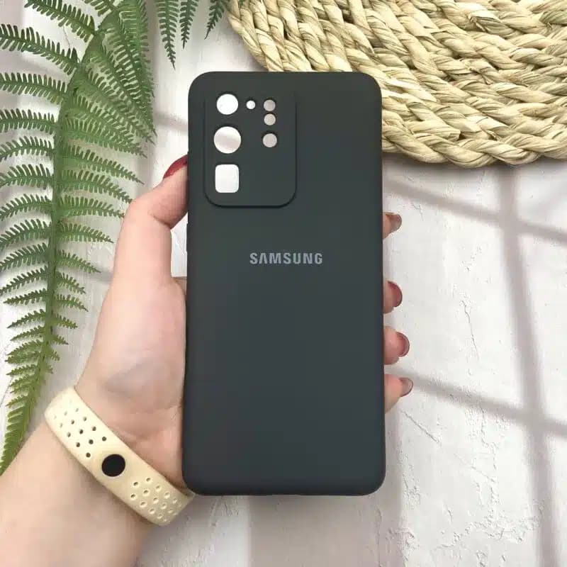 کاور شارک قاب مدل سیلیکونی مناسب برای گوشی موبایل سامسونگ Galaxy S20 Ultra