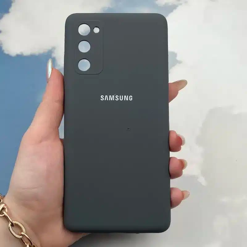کاور شارک قاب مدل سیلیکونی مناسب برای گوشی موبایل سامسونگ Galaxy S20 FE
