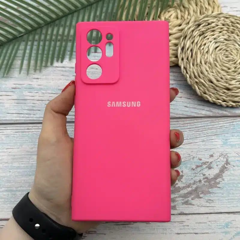 کاور شارک قاب مدل سیلیکونی مناسب برای گوشی موبایل سامسونگ Galaxy Note 20 Ultra