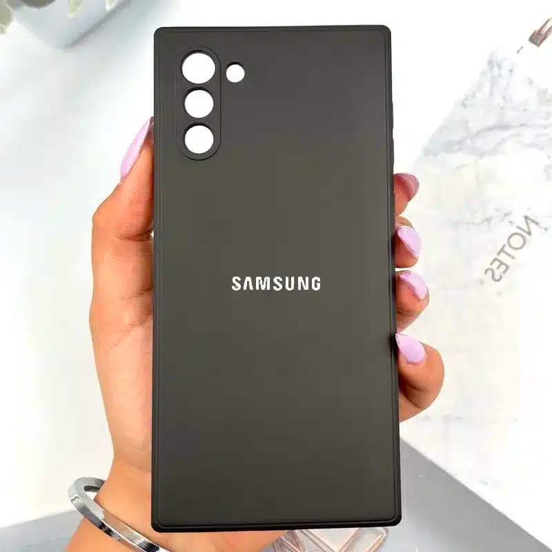 کاور شارک قاب مدل سیلیکونی مناسب برای گوشی موبایل سامسونگ Galaxy Note 10