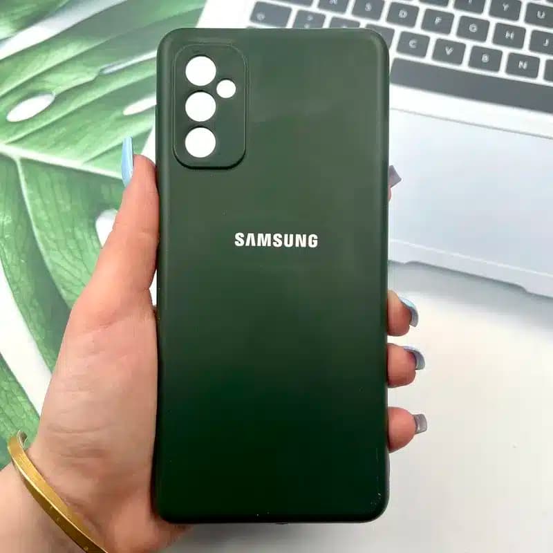 کاور شارک قاب مدل سیلیکونی مناسب برای گوشی موبایل سامسونگ Galaxy M52