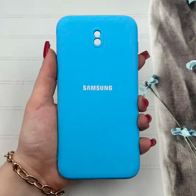 کاور شارک قاب مدل سیلیکونی مناسب برای گوشی موبایل سامسونگ Galaxy J7 Pro