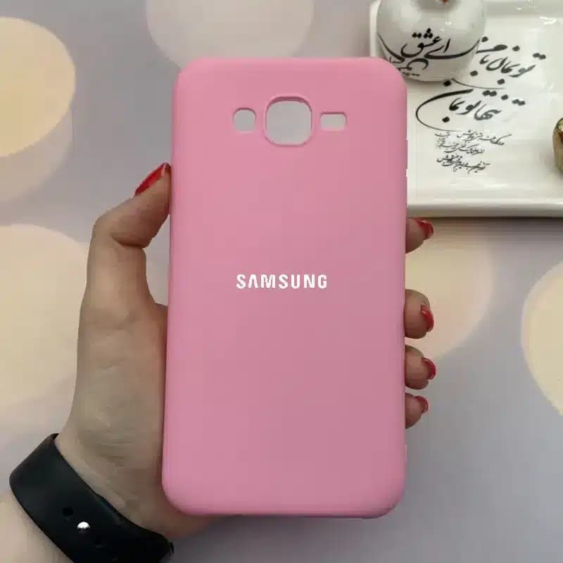 کاور شارک قاب مدل سیلیکونی مناسب برای گوشی موبایل سامسونگ Galaxy J7 2015 (J700)