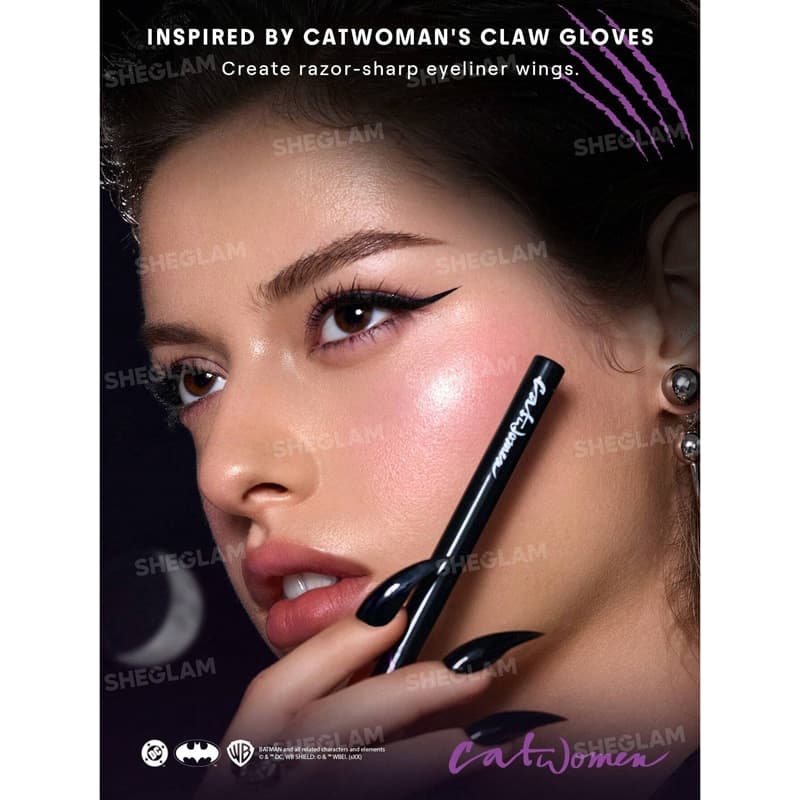 خط چشم ماژیکی شیگلم Sheglam کالکشن Catwoman مدل Meow Eyeliner — تصویر ۵