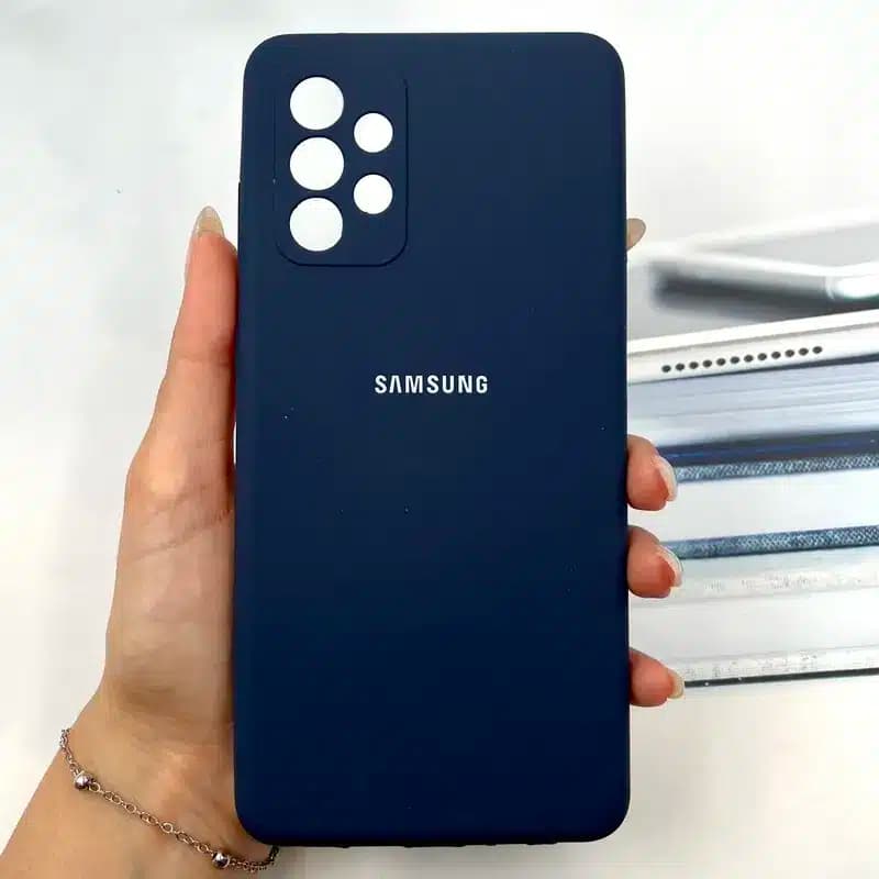 کاور شارک قاب مدل سیلیکونی مناسب برای گوشی موبایل سامسونگ Galaxy A72