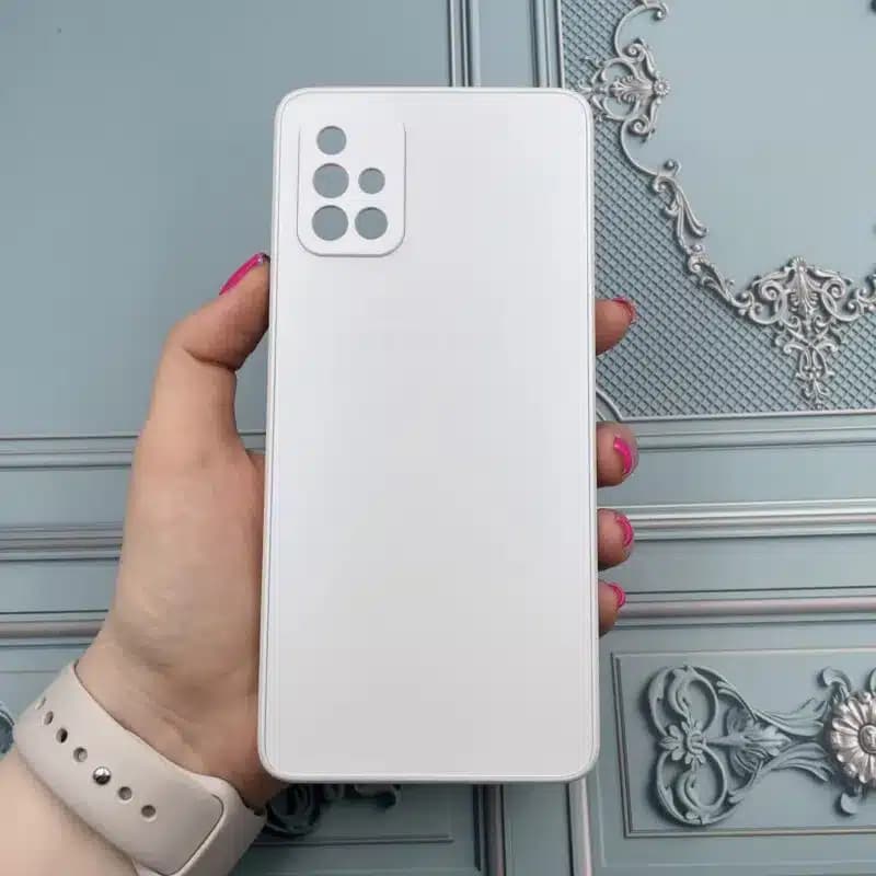کاور شارک قاب مدل سیلیکونی مناسب برای گوشی موبایل سامسونگ Galaxy A71