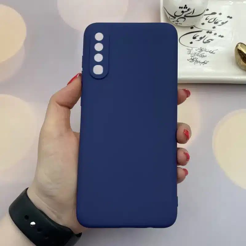 کاور شارک قاب مدل سیلیکونی مناسب برای گوشی موبایل سامسونگ Galaxy A70 / A70S