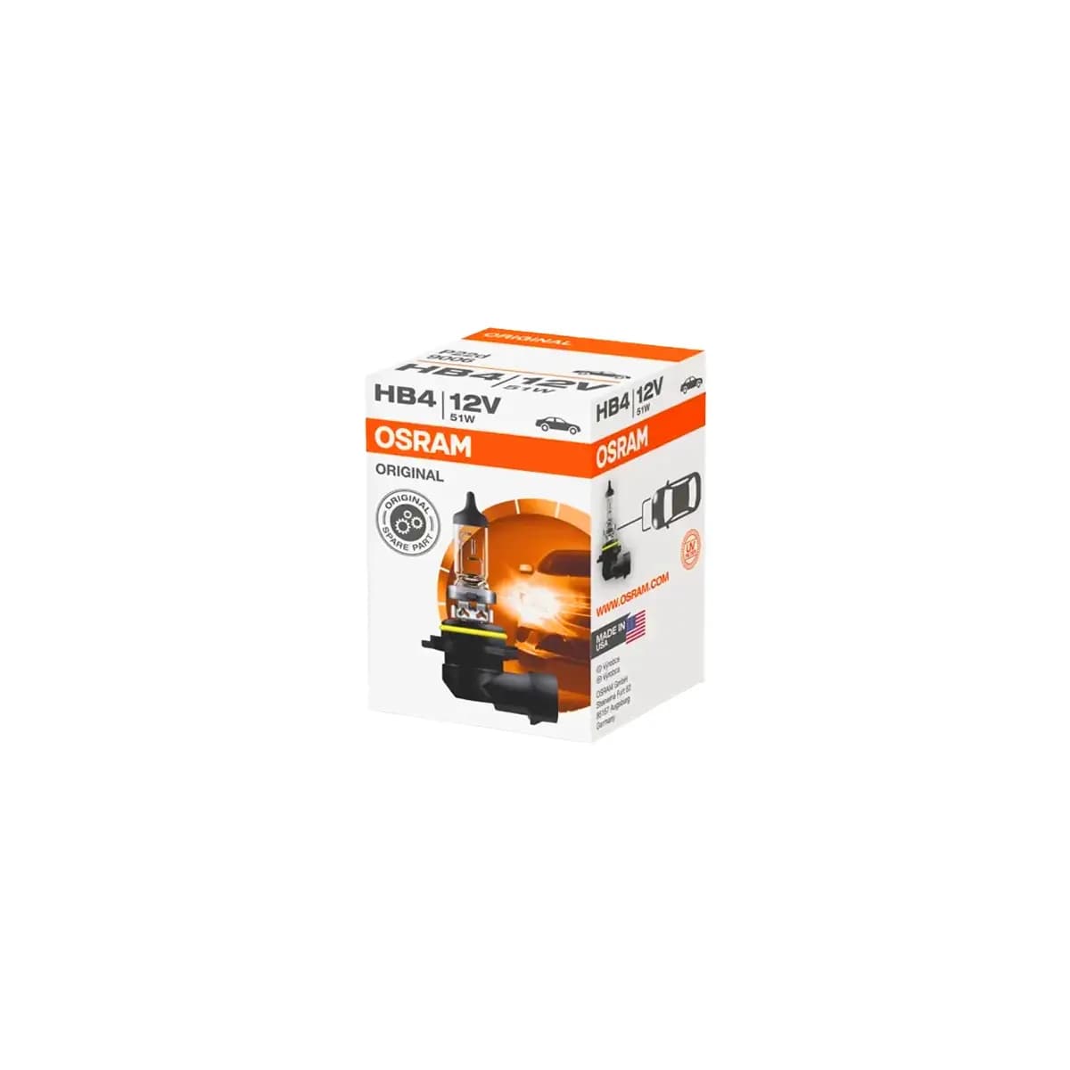 لامپ HB4 9006 اسرام 55 وات OSRAM — تصویر ۲