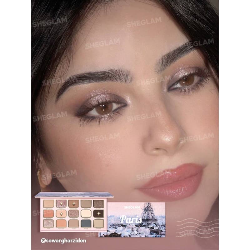 پالت سایه 15 رنگ شیگلم SHEGLAM مدل Picnic In Paris — تصویر ۳