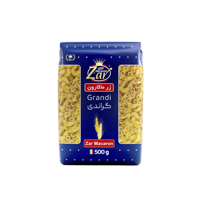 ماکارونی گراندی زر ماکارون – 500 گرم