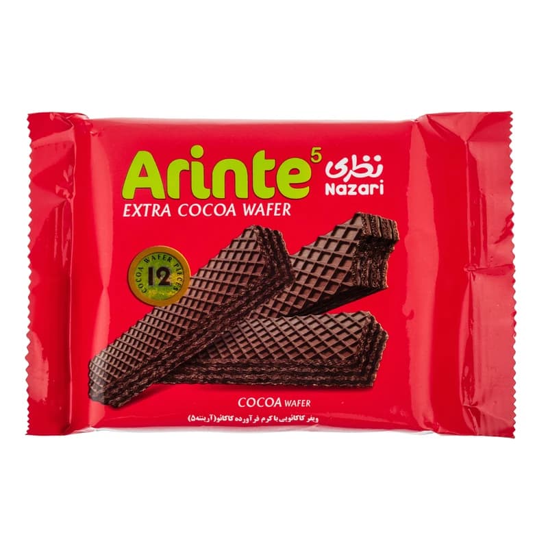 ویفر کاکائویی با کرم کاکائو نظری – 67 گرم