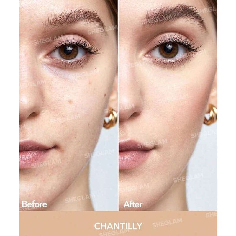 کانسیلر کاور بالا شیگلم SHEGLAM مدل Perfect Skin رنگ Chantilly — تصویر ۲