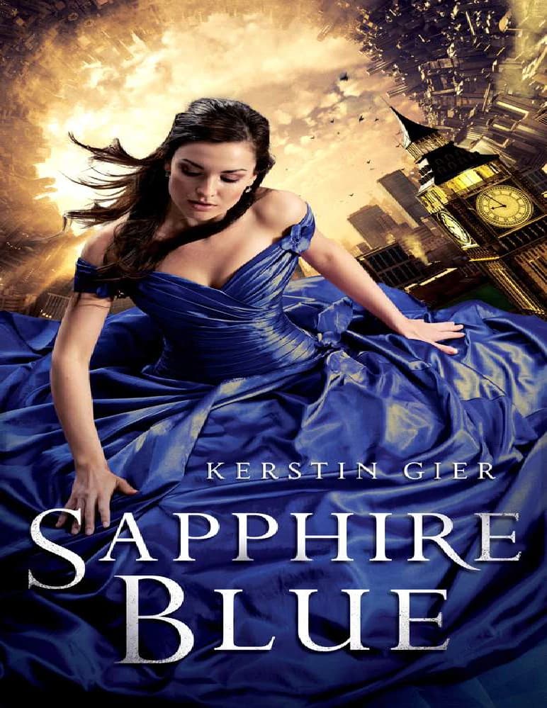 کتاب Sapphire Blue (یاقوت کبود) نسخه انگلیسی PDF | کرستین گیر