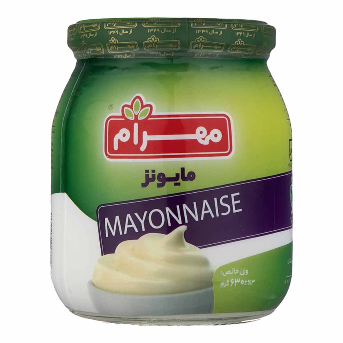 سس مایونز مهرام 630 گرم — تصویر ۲