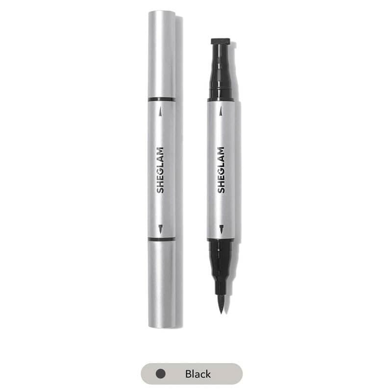 خط چشم دوطرفه استمپی شیگلم SHEGLAM مدل WING IT رنگ BLACK