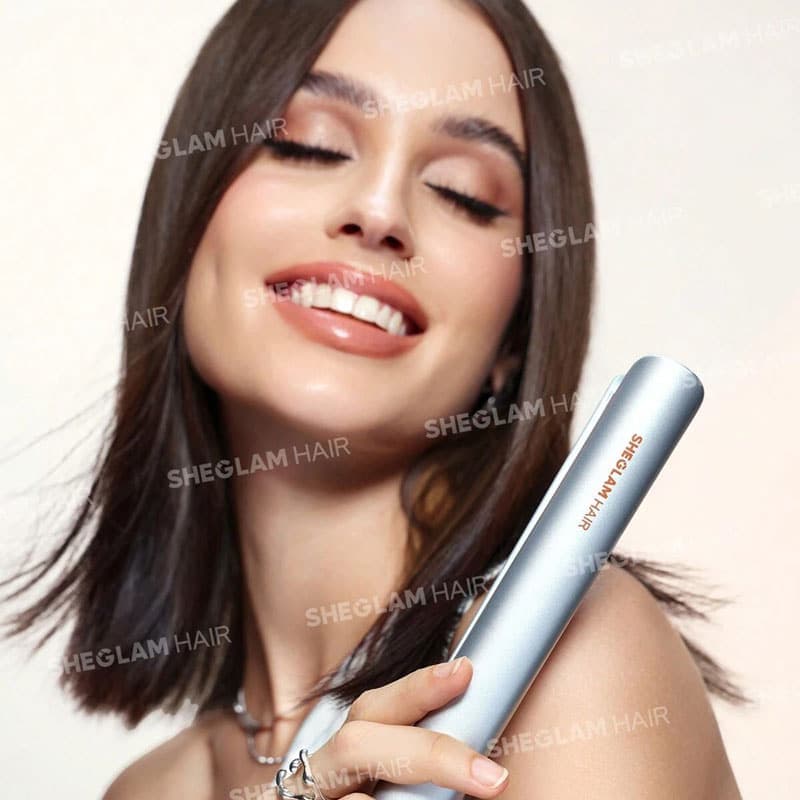 اتو مو مسافرتی شیگلم SHEGLAM مدل Travel Buddy Mini Hair Straightener — تصویر ۲