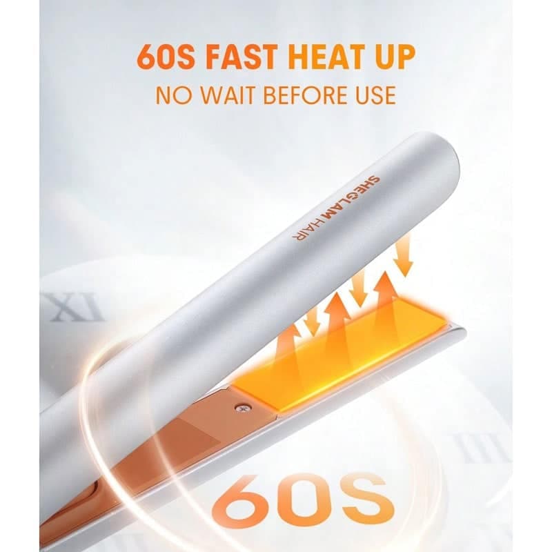 اتو مو مسافرتی شیگلم SHEGLAM مدل Travel Buddy Mini Hair Straightener — تصویر ۴