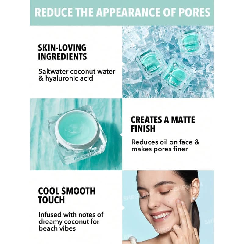 پرایمر یخی شیگلم SHEGLAM مدل Glacier Glo Control Smoothing — تصویر ۵